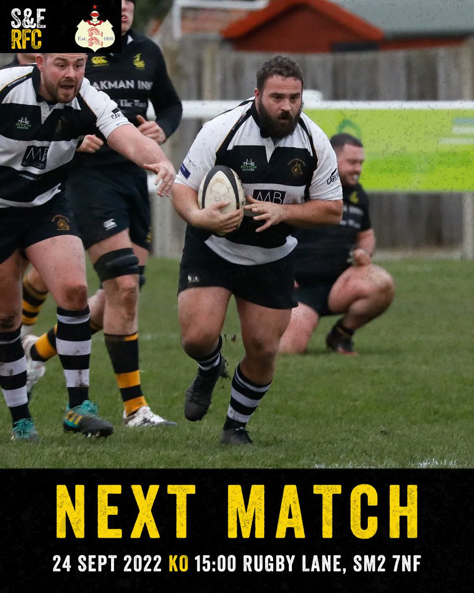 🚨 RUGBY IS BACK AT RUGBY LANE 🚨

We're delighted to say this Saturday's fixture against Brighton sees us return to Rugby Lane 💪

League lunch is on from 13:00 and there will be a BBQ on all day!

🗓 24.09.22
🆚 Brighton
📍 Rugby Lane
⏰ 15:00