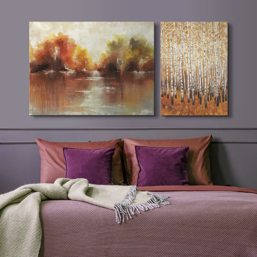 Fall breeze and autumn leaves! Find wall art that is the pick of the patch via the link.