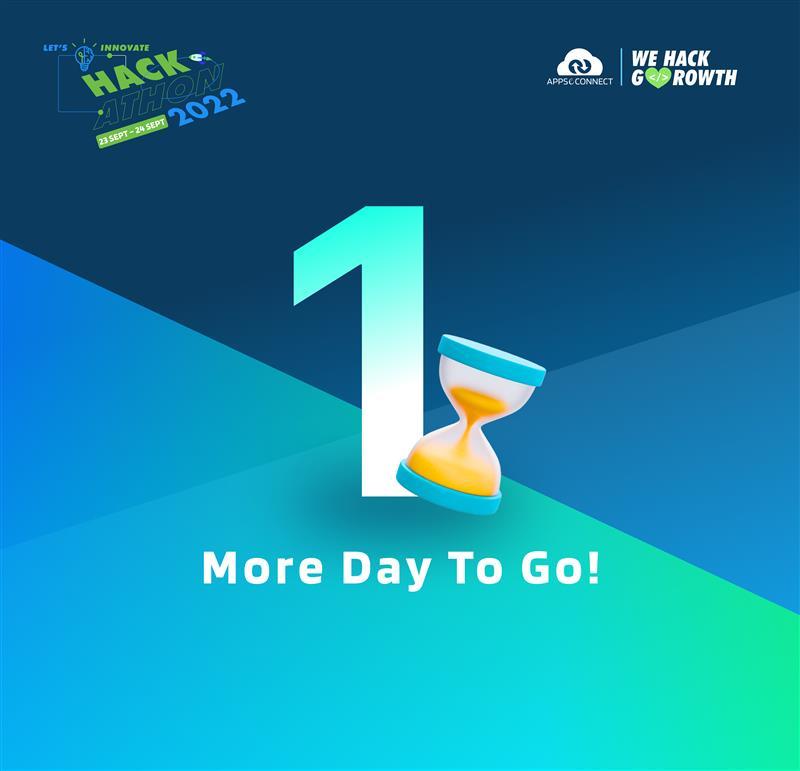 appseconnect's tweet image. 1 day go! 🔊

Get. Set. Automate.

#Hackathon2022 #AutomationChamps #APPSeCONNECT