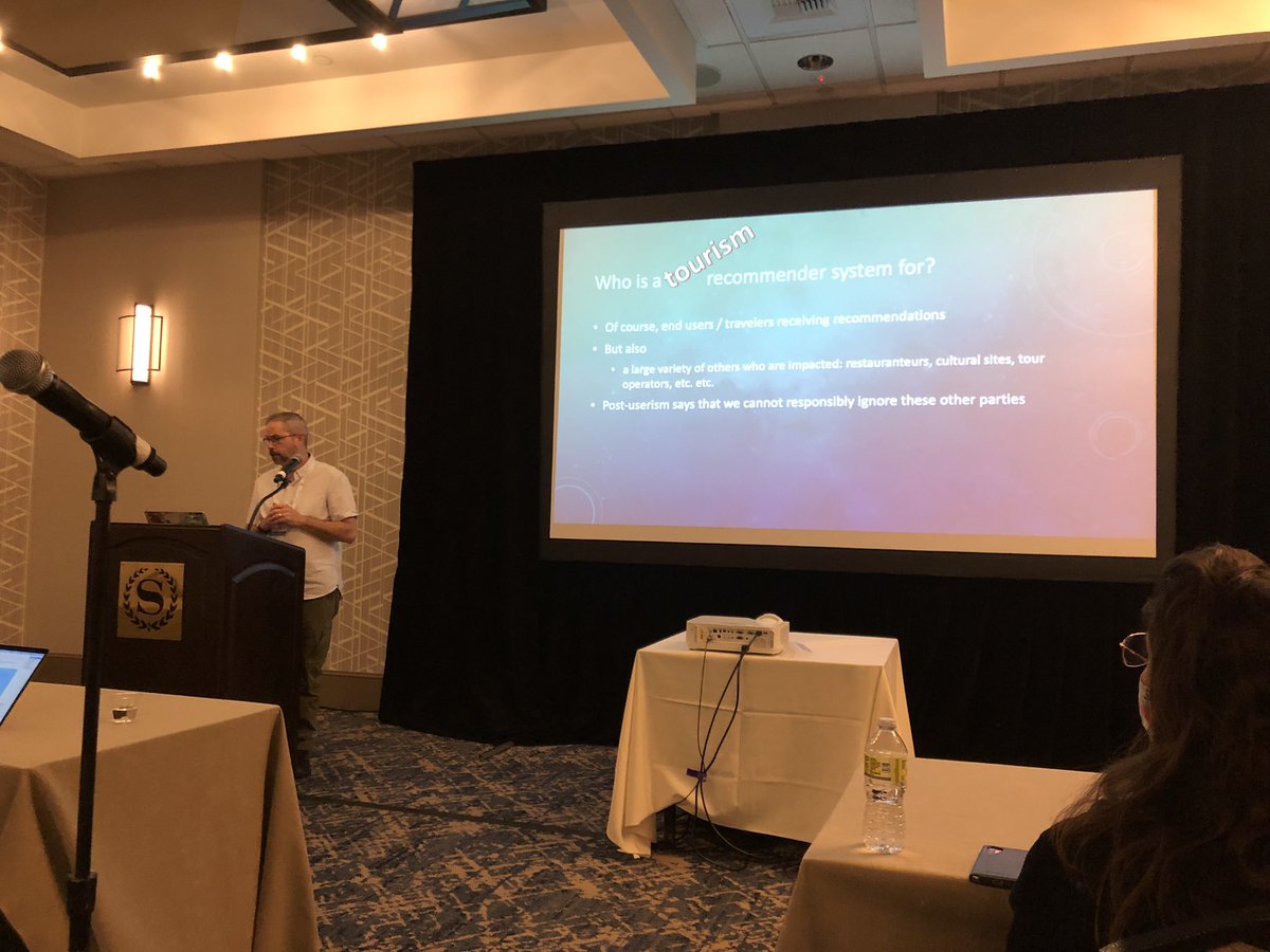 j_neidhardt's tweet photo. Kicking off #RecTour2022 with the keynote “Tourism Recommendation: Re-Thinking the User” by @rburke2233 #RecSys2022 https://t.co/x3GYk5lWkz