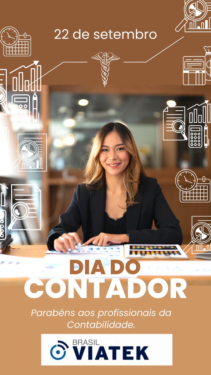 interiuscontact's tweet image. Boa Tarde Queridos Contadores !!
Hoje é dia do contador. E eu quero te parabenizar e te honrar por fazer TODA DIFERENÇA no nosso país! 
Onde muitos veem apenas números, eles enxergam resultados.
Parabéns, gratidão! 💐🧡