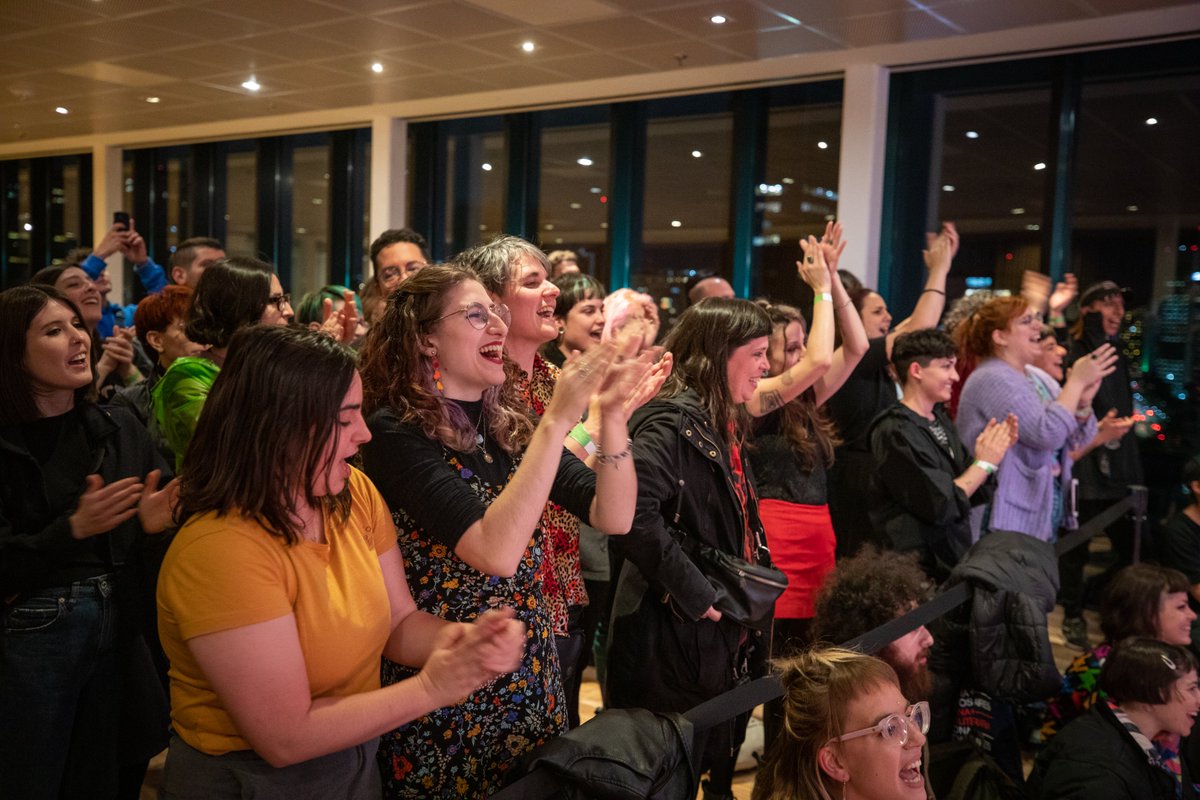 MICA_cultura's tweet photo. ¡ASÍ VIVIMOS EL DÍA 2 DE KEXP EN VIVO DESDE ARGENTINA! 😍
@LosRiel + #LasEx + #BlancoTeta hicieron bailar al 9no piso con tremendos shows.
(...) https://t.co/O1iSlbCd5s