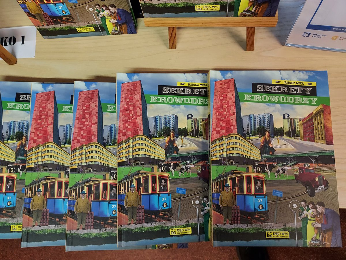 JanBinczycki's tweet photo. #JanuszMika premiera #sekretykrowodrzy
#krowodrza #bibliotekakraków https://t.co/kxqDkOXrhI