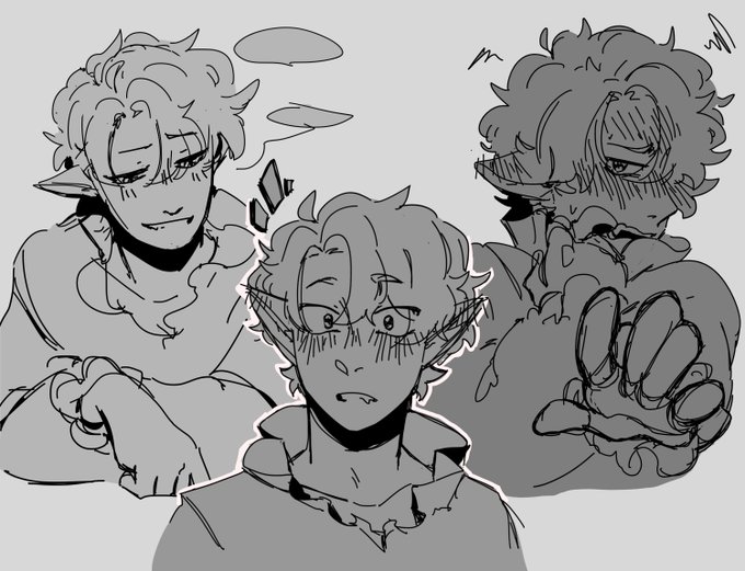 [oc] he's not used to compliments 