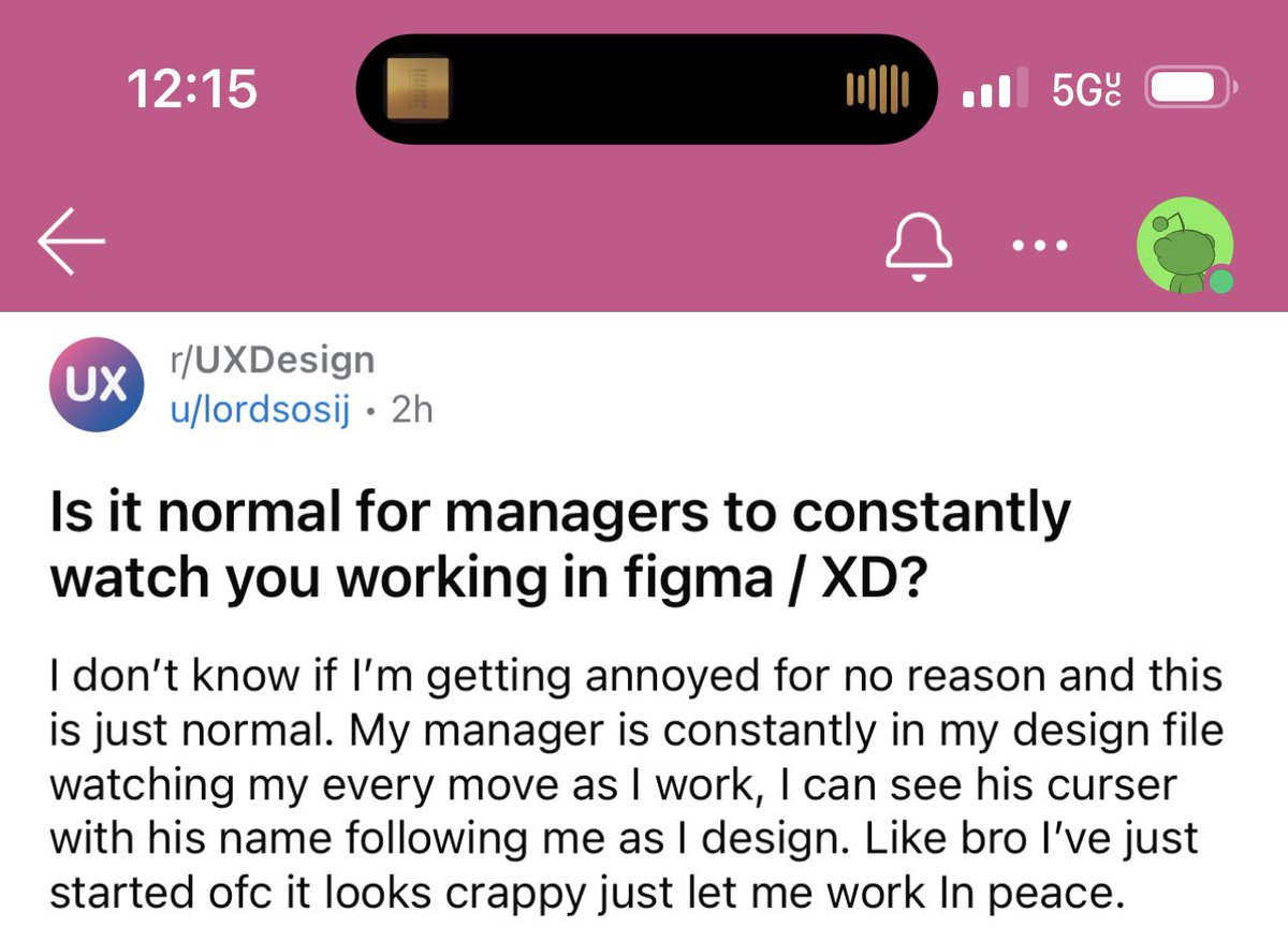 Wattsenhauser's tweet photo. Design Micromanagers take heed! https://t.co/2F4Jwzh8Sk