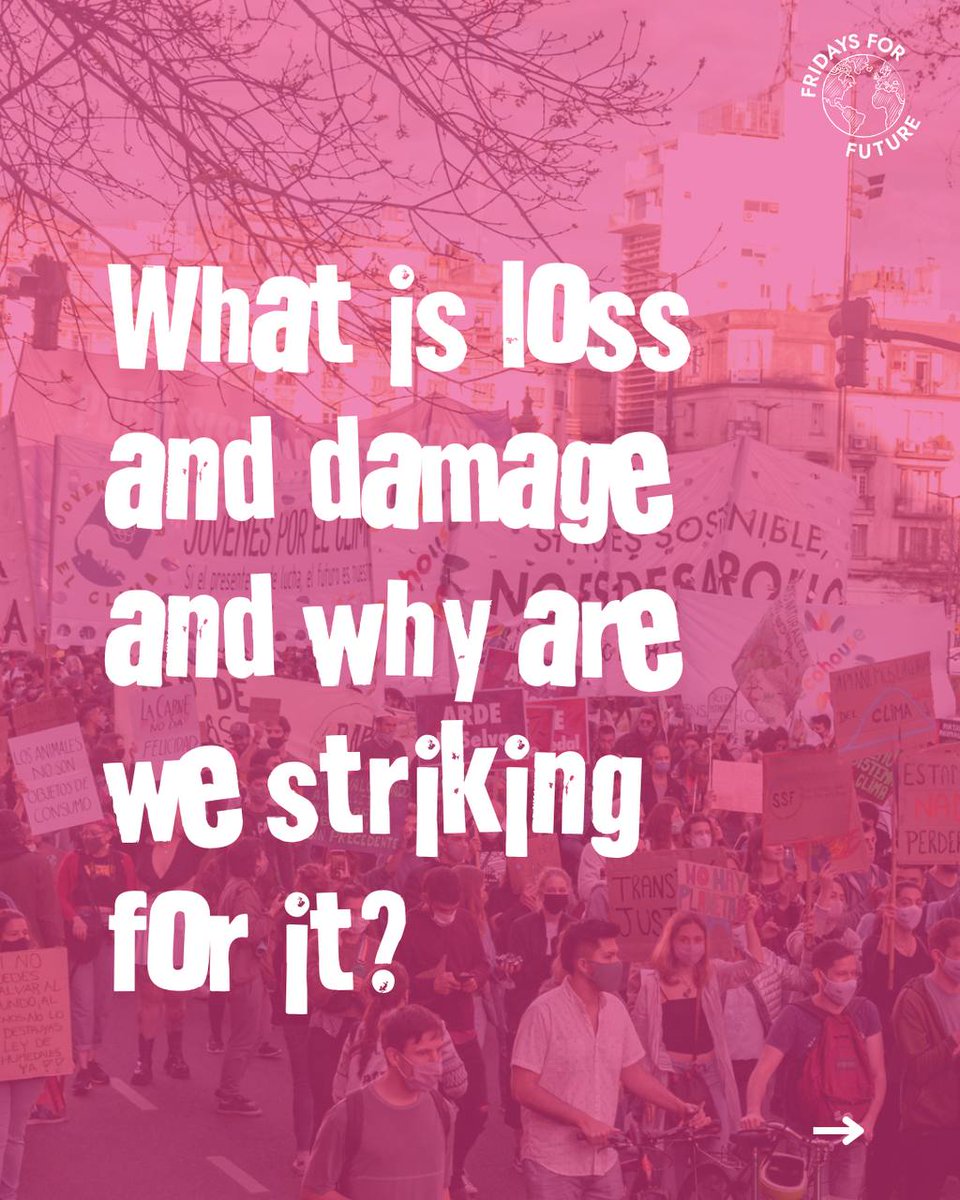 FFFUnitedStates's tweet photo. What is #LossAndDamage and why are we striking for it? 🧵[1/5] ⤵️ https://t.co/7ueGYGZDYJ