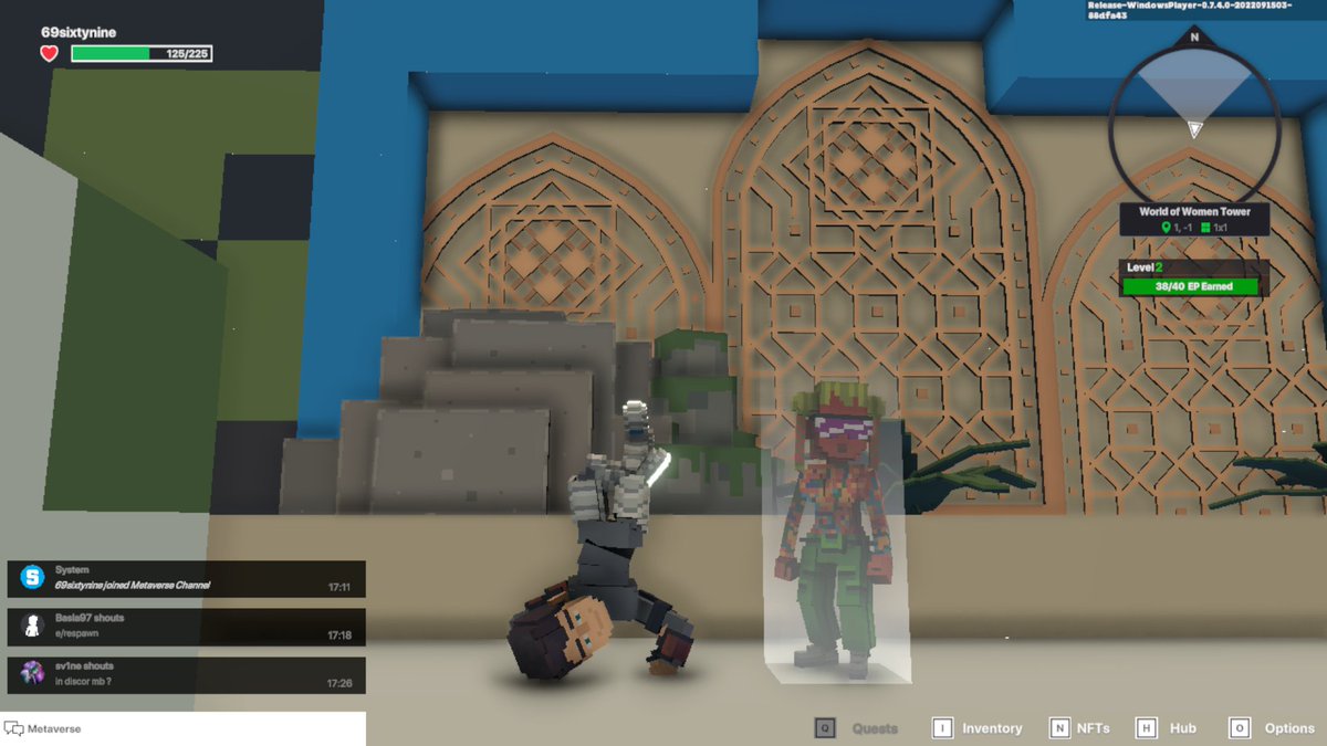 Mama07377297's tweet photo. @TheSandboxGame @worldofwomennft I just participated in the #SandboxAlphaS3Giveaway for a chance to win 500 SAND! Found the hidden room in World of Women Tower, check out my screenshot below!
👇 https://t.co/sV9nehkWHX