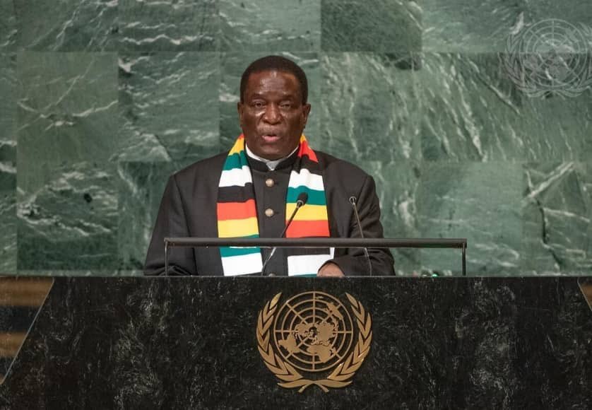 #UNGA77:H.E. <a href="/edmnangagwa/">President of Zimbabwe</a> has emphasized that lifting people out of poverty and into a higher quality of life should be at the heart of all UN activities, programs, and projects around the world.
