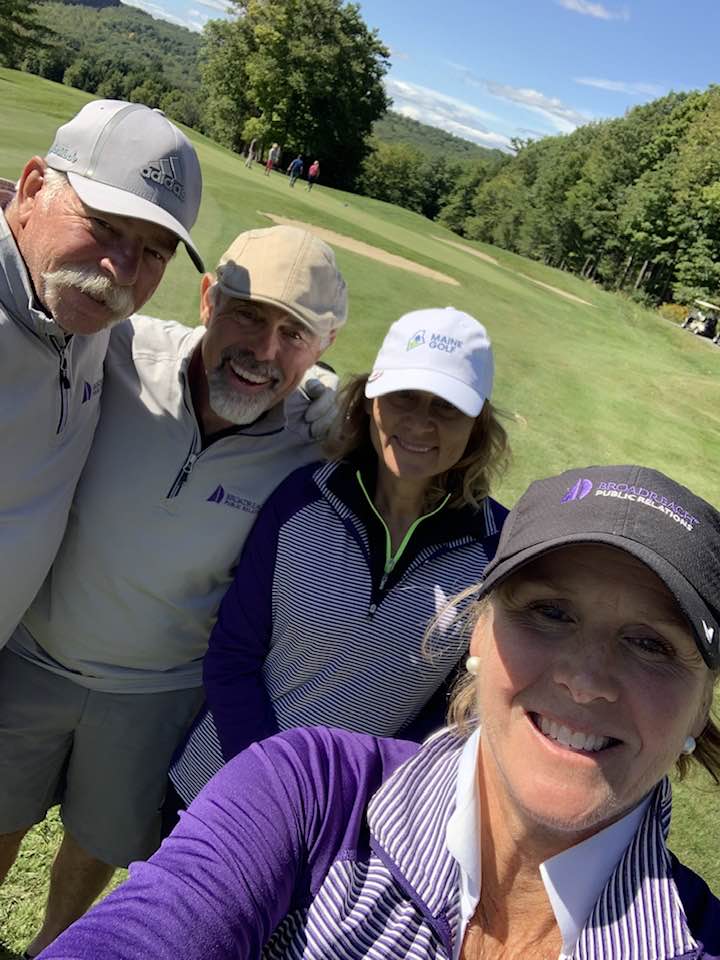 The Broadreach team had a blast at the annual Maine Brewers Guild Golf Scramble last week, and even came in second place! It was bittersweet playing though, as it is the last golf tournament we will take part in as fall sneaks its way in and the temperatures drop. 
#maine #fall