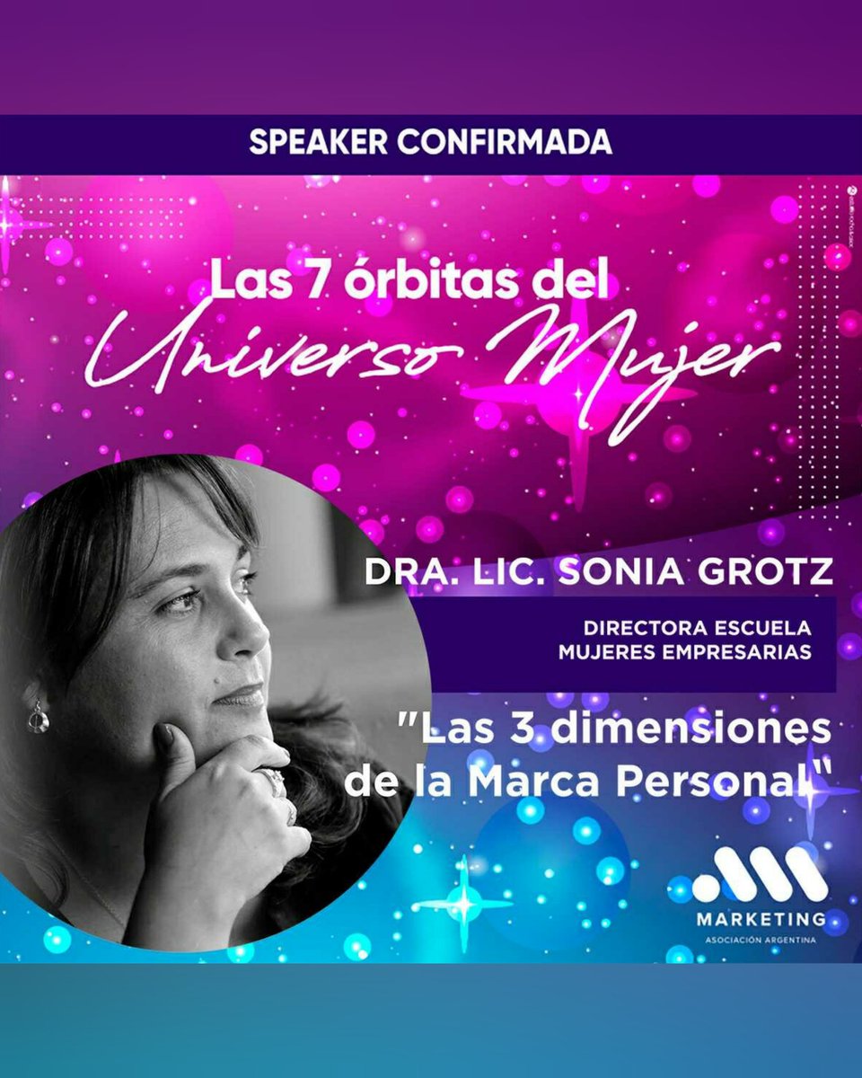 Congreso virtual de la <a href="/MarketingAAMtw/">AAM</a> estaré disertando sobre las 3 dimensiones de la #Marcapersonal