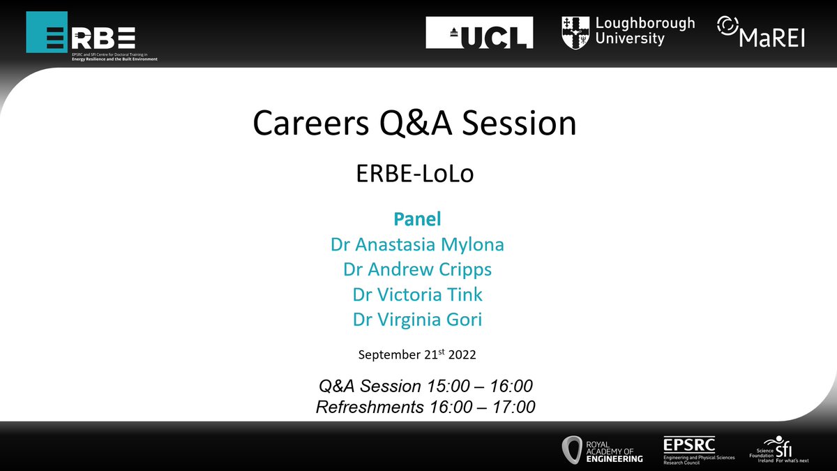 A huge thank you to our attendees, panellists and UCL Careers Rep, Simon, for organising &amp; chairing a wonderful careers event yesterday 👏