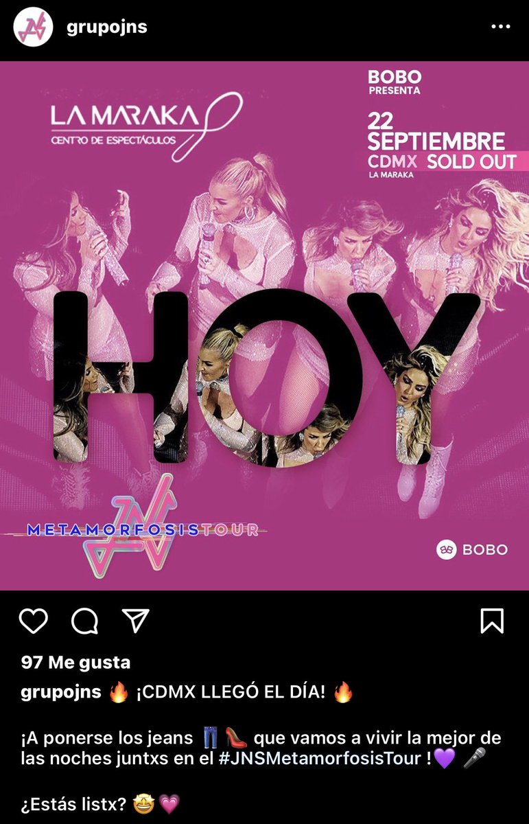 OmarFibela's tweet photo. Es hoy, es hoy @grupojns https://t.co/Un26JOUNOS