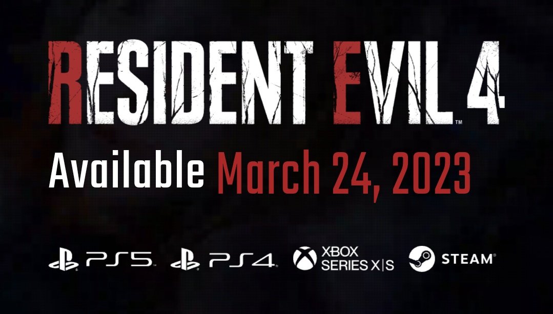 ResiEvilCentral's tweet image. 183 days until Resident Evil 4 Remake is released.

#REBHFun #REBH26th #ResidentEvil4Remake #Biohazard