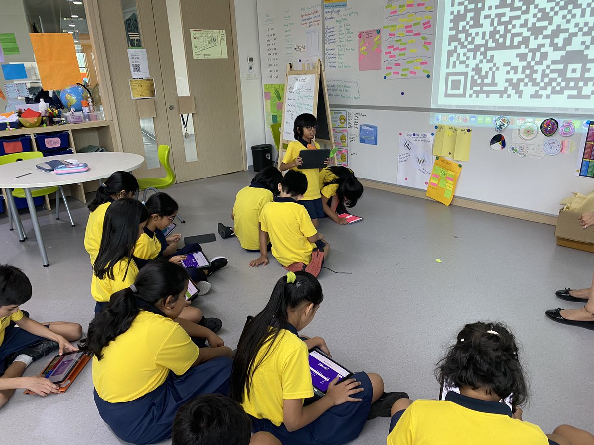 DimpleR49965975's tweet photo. Using tech to reflect #kahoot #seesaw #closingcircle #fun @oismumbai @PTechxplore @ibpyp @Nikita48442680 https://t.co/IlWLsfKYRQ