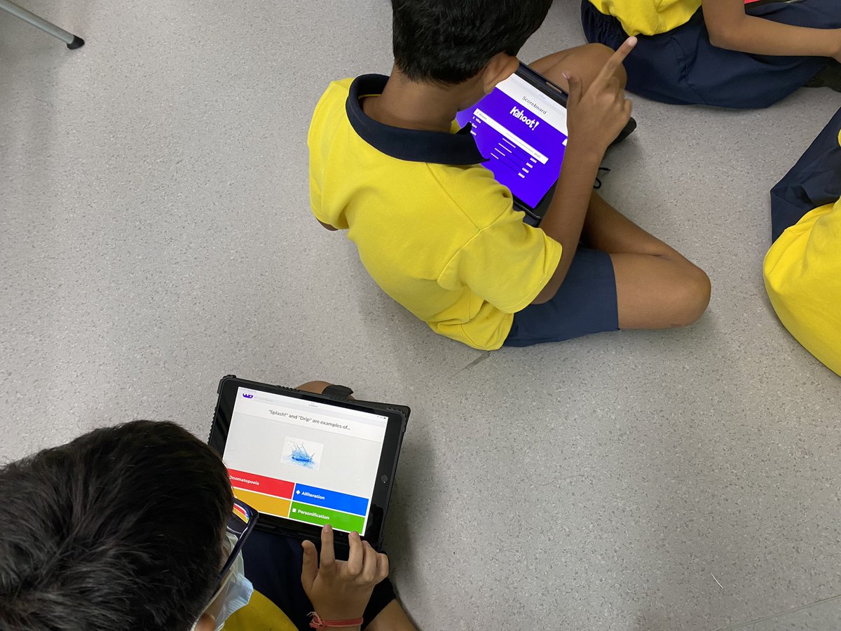 DimpleR49965975's tweet photo. Using tech to reflect #kahoot #seesaw #closingcircle #fun @oismumbai @PTechxplore @ibpyp @Nikita48442680 https://t.co/IlWLsfKYRQ