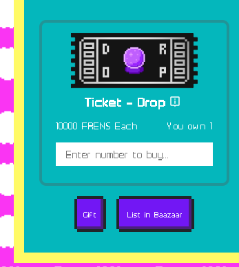 cjp200297's tweet photo. thanks to @nofuture for 1 drop ticket thanks for the event fren. 
#gotchijam https://t.co/OAVQCQo8Ki