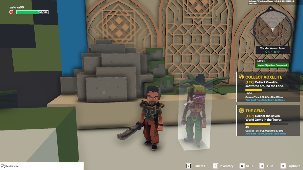 sabaagabalaev's tweet photo. @TheSandboxGame @worldofwomennft I just participated in the #SandboxAlphaS3Giveaway for a chance to win 500 SAND! Found the hidden room in World of Women Tower, check out my screenshot below!
👇

it was easy 😏 https://t.co/Q8JaE8jBe8