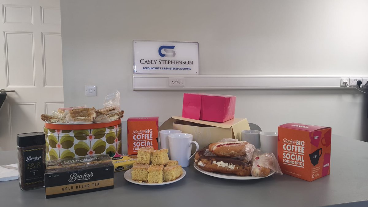 Delighted to have again supported <a href="/kerryhospice/">Kerry Hospice</a> with our coffee morning #togetherforhospice