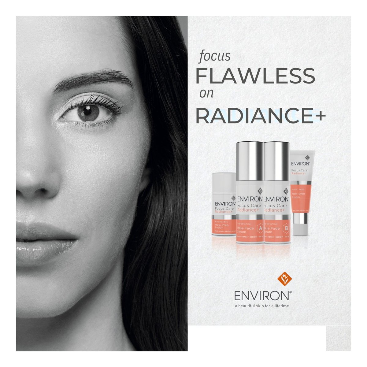 The Focus Care Radiance + range from Environ contains various combinations of scientifically researched ingredients that may assist in improving the appearance of an uneven skin tone. 

#environ #skincare #lookafteryourskin #cooganbergin #environstockist #enviroonline