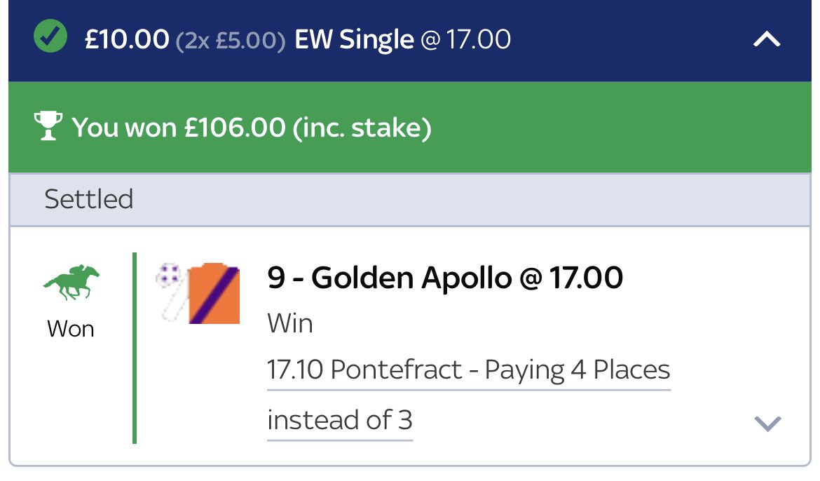 ste06646908's tweet photo. @picksntips Thank you 😁 https://t.co/wxXhlUlhpz