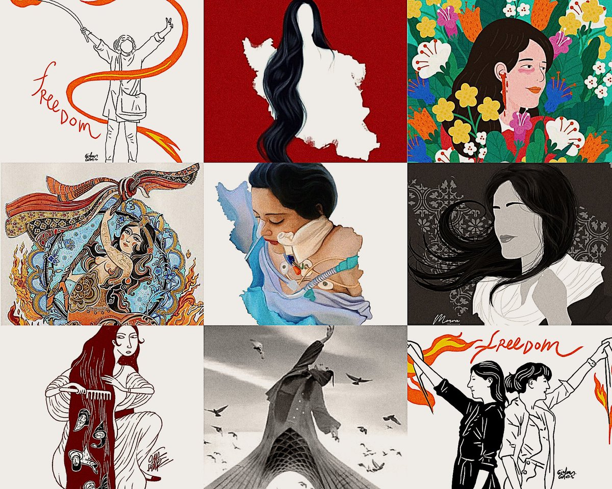 leopeak_1's tweet photo. in the name of woman , life , freedom  #MahsaAmini #IranRevolution #مهسا_امینی https://t.co/EZs8NxKLjc