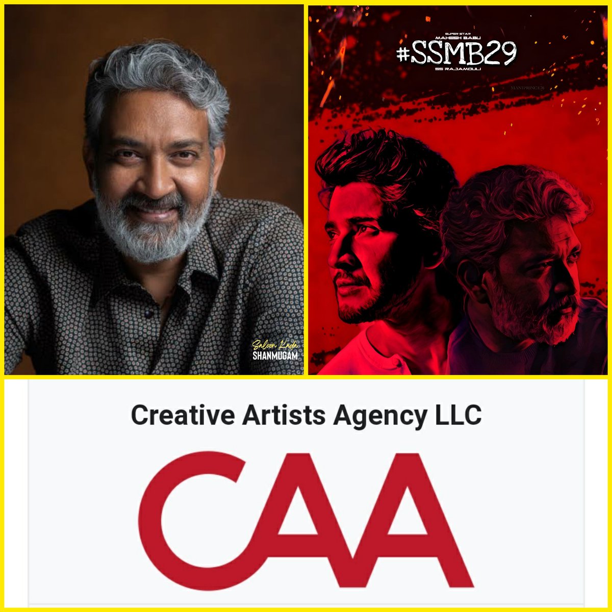 Rajamouli Working with Hollywood production company CAA for mahesh Film