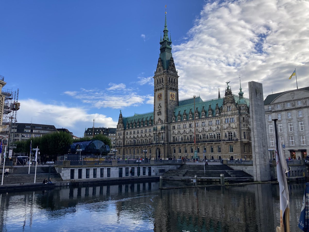 Out of sequence on my #interrail #interrailing journal but son Andrew and I had a blast in Hamburg. A vibrant city embracing its watery surroundings!