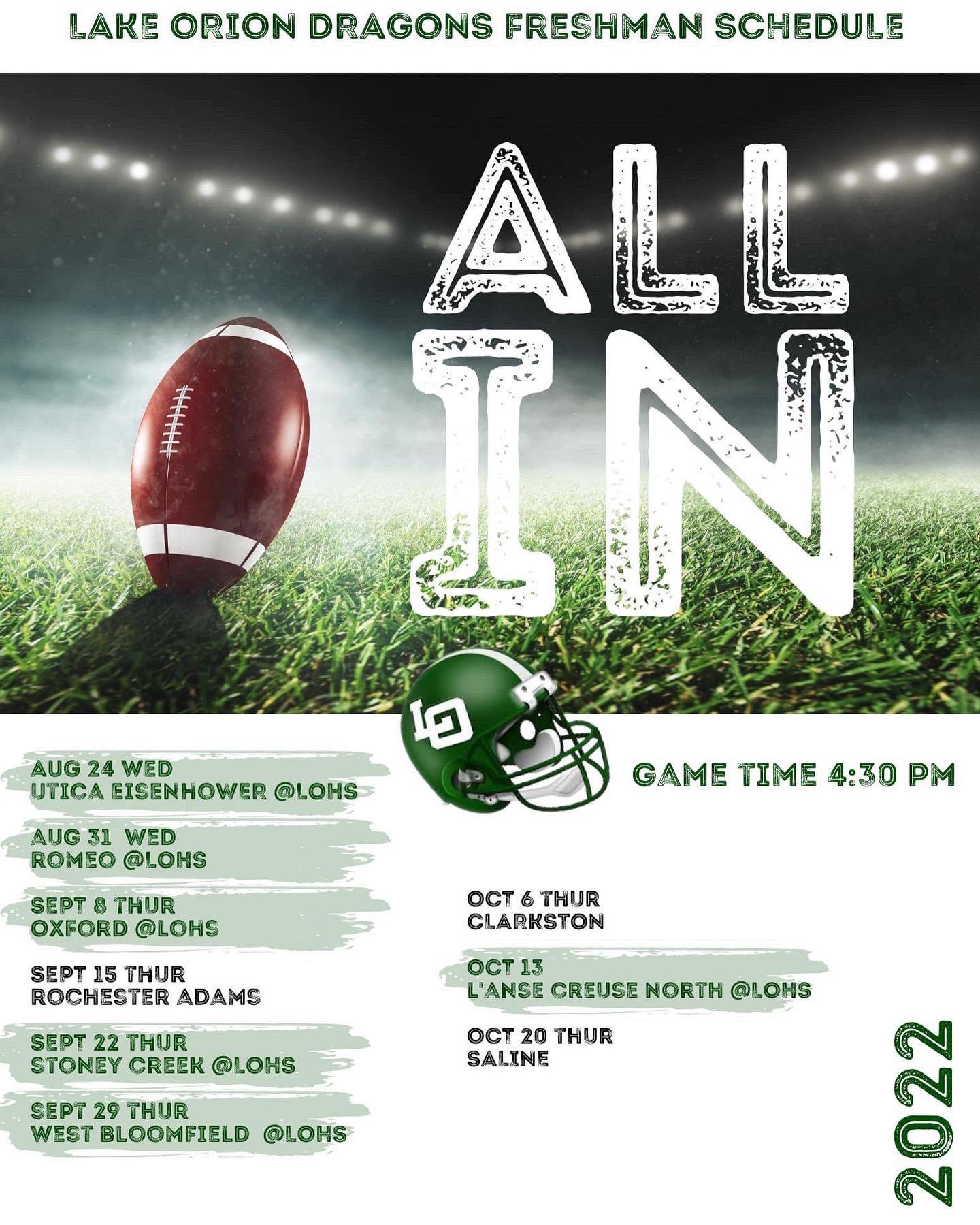 Lake Orion Football (DragonPEPP) / Twitter