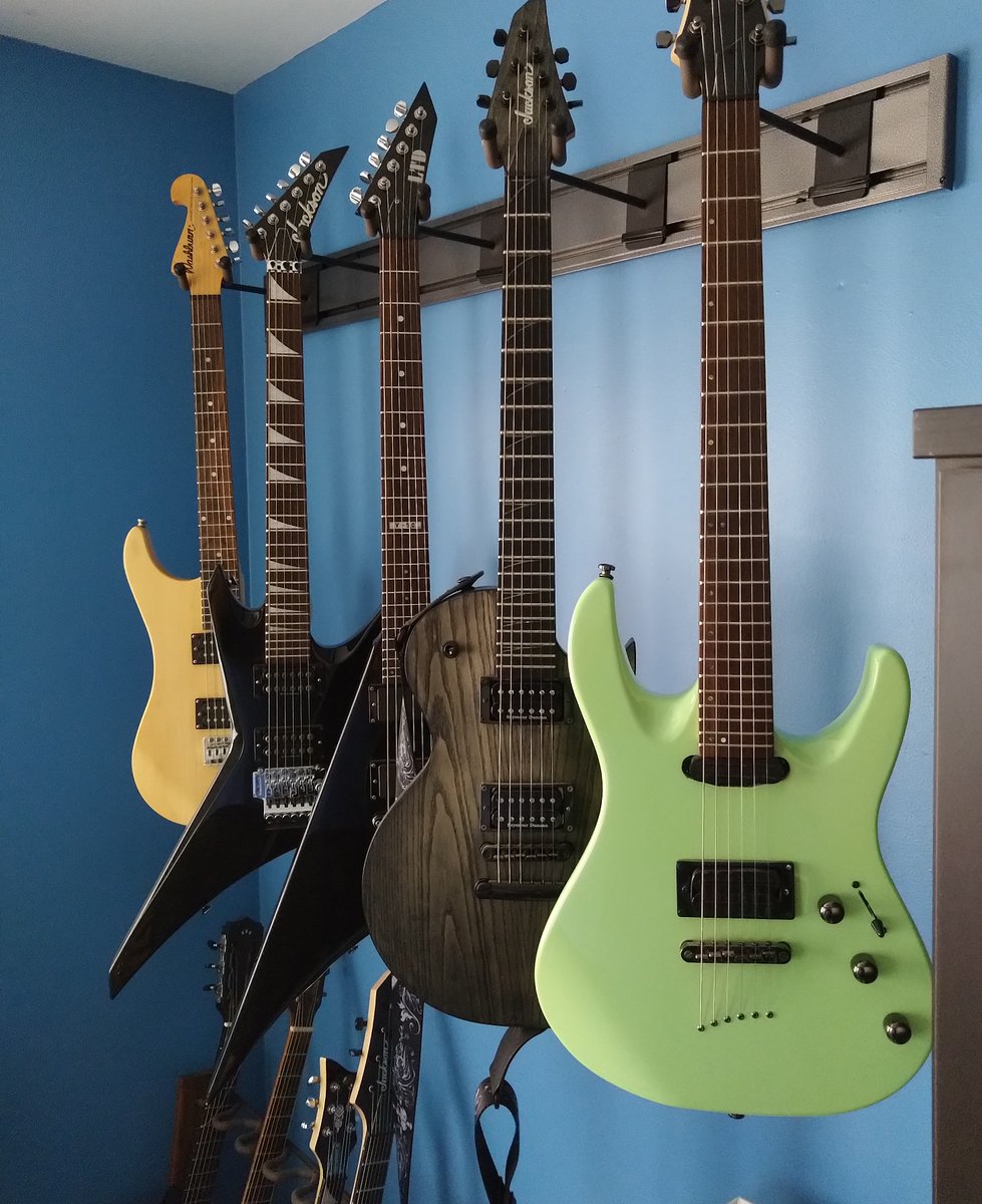 hyperfx's tweet image. I&apos;m learning that you can never have too many guitars!