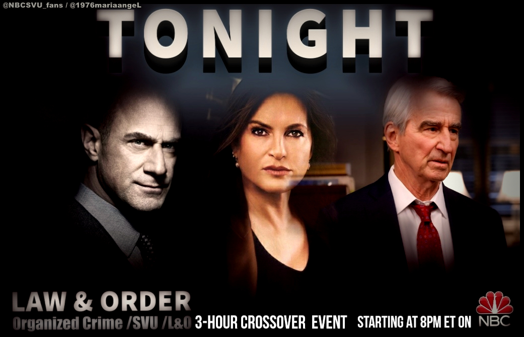 1976mariaangel's tweet photo. tonight
 #OC03/ #SVU24 /L&amp;O
 starting at 8PM ET on NBC. https://t.co/gQ7K19nvC9