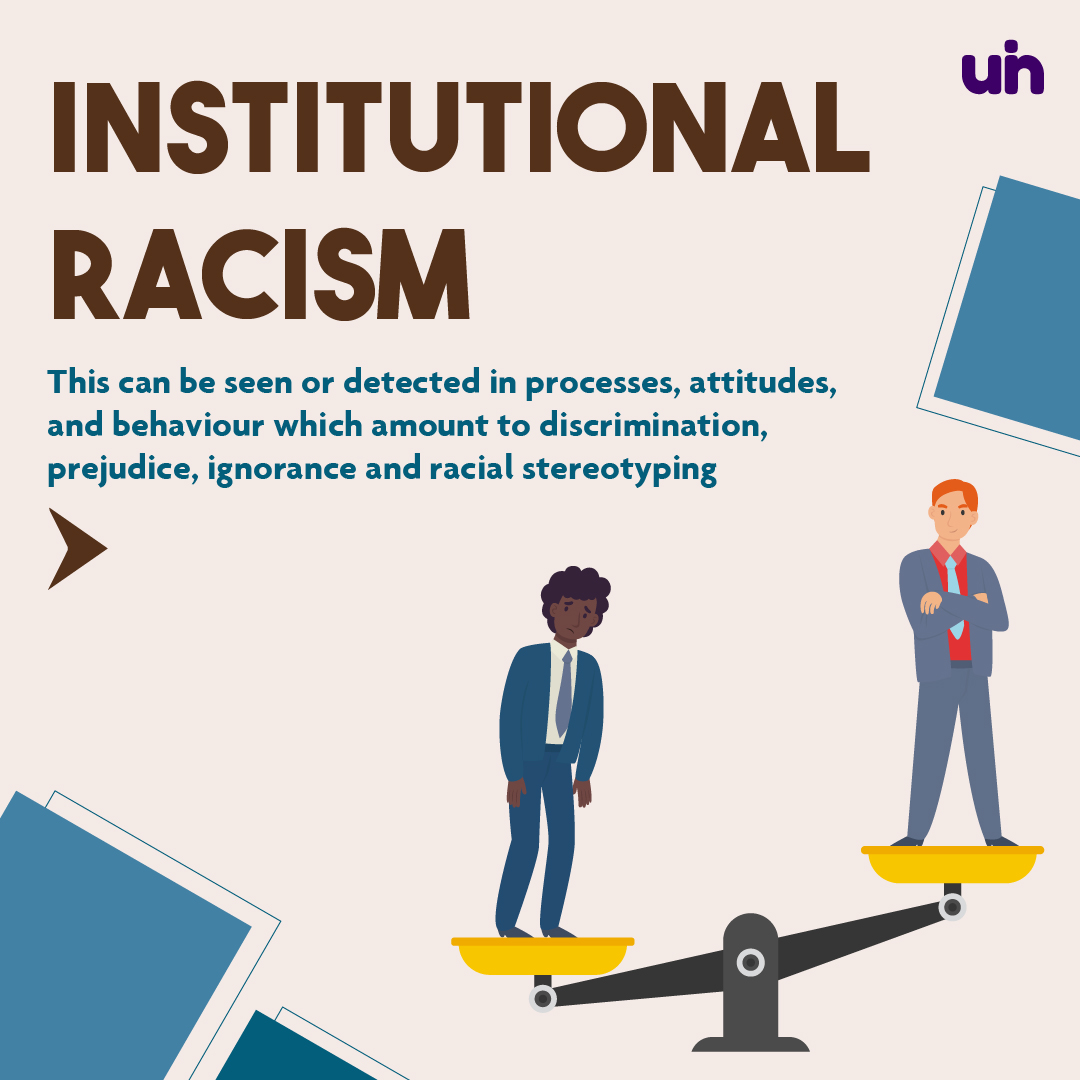 UnHireCo's tweet photo. If you think #racism at the workplace doesn't exist, educate yourself! 

#racialdiscrimation #unhire #workplacediscrimination  #toxicplace #toxicworkculture https://t.co/FGTpVtoJXK