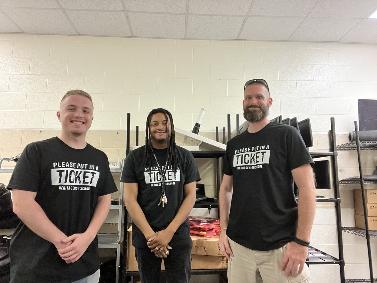 UGHSprincipal's tweet photo. Thank you to our favorite IT guys (missing one)! We appreciate you! Happy IT Day! #technology #putinaticket @HHS_Conyers @RockdaleSchools https://t.co/08vvEvzoCW