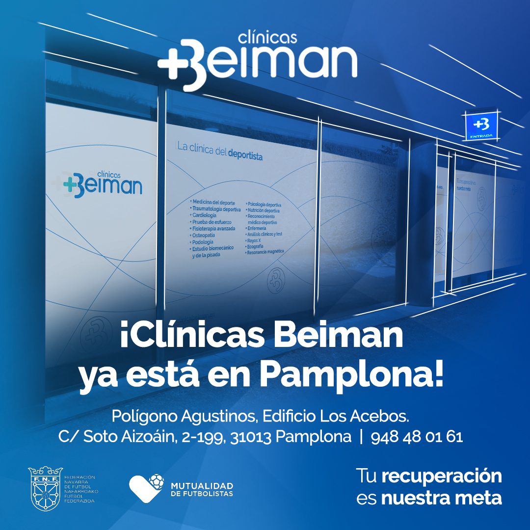 Estamos entusiasmados y orgullosos de anunciar la apertura Clínica Beiman #Pamplona, nuestra novena clínica, ¡y la primera de ellas fuera de Andalucía!

[...]