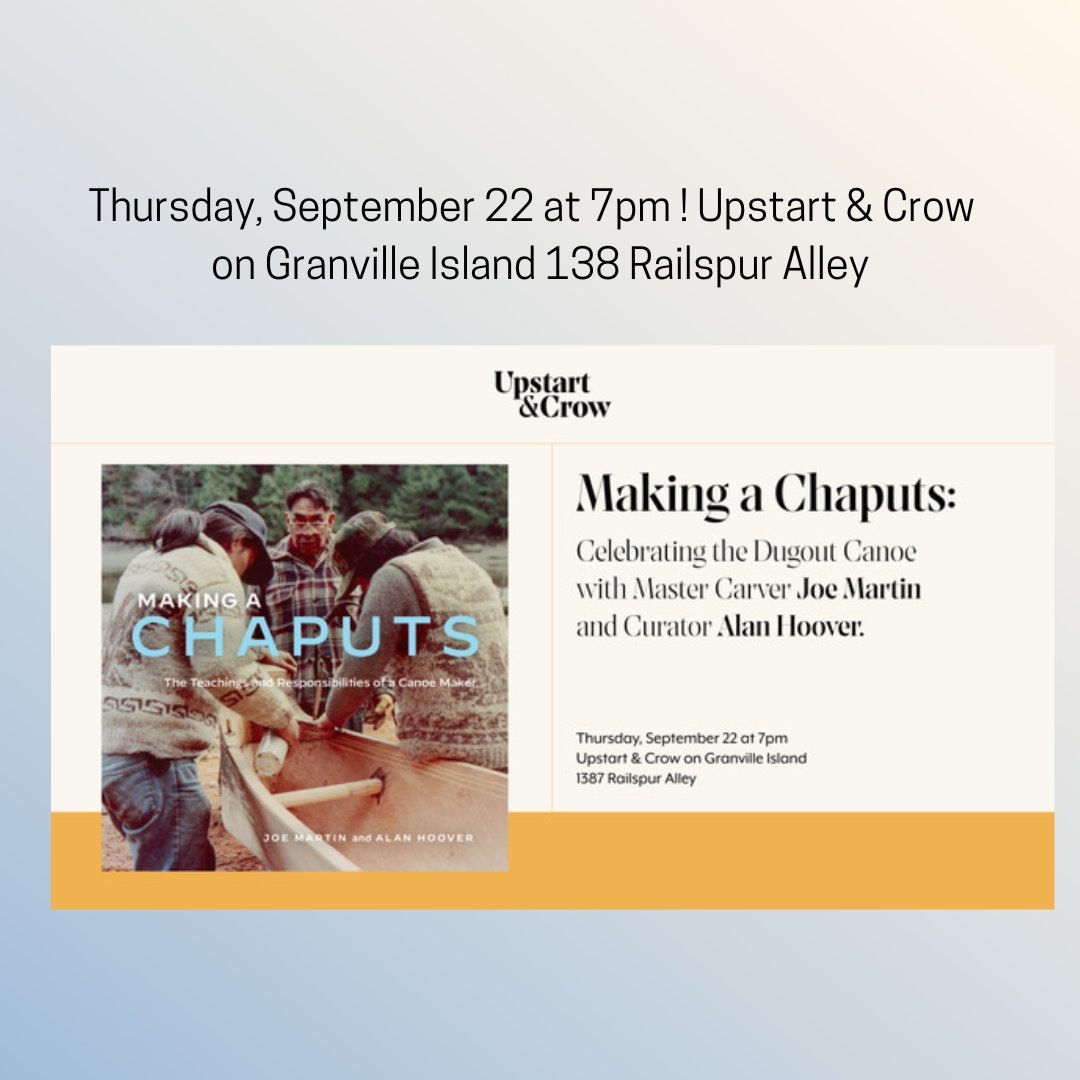 Celebrating the Dugout Canoe with Master Carver Joe Martin and Curator Alan Hoover. Happening today at 7:00 pm. See details below ⬇️#event