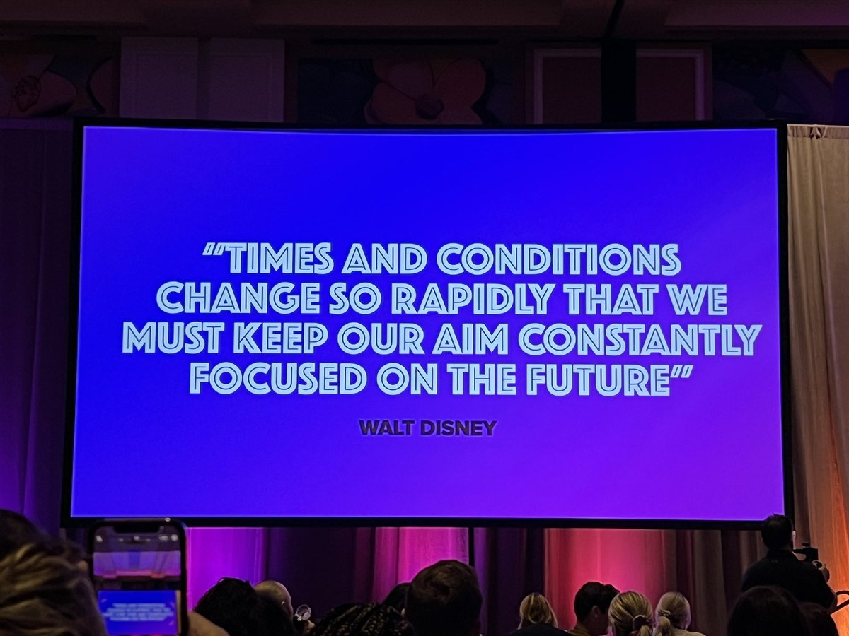 We all have to keep a future-ready mindset! #RaganDisney <a href="/RaganComms/">Ragan.com</a>