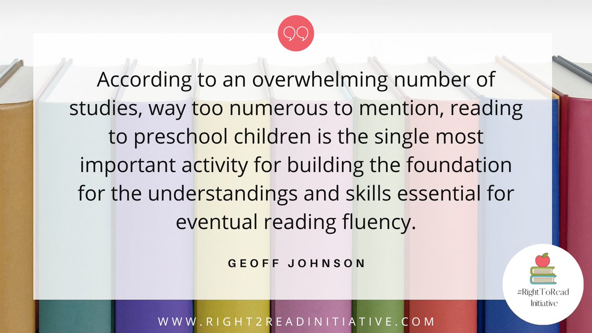 R2RInitiative's tweet photo. I will never say anything against the importance of reading aloud to children, BUT it is important that everyone understands that just reading to children will not teach them how to read. #readingfluency #skills #preschoolchildren #writtenword #importanceofreading #reading https://t.co/5MXYYxHqyU