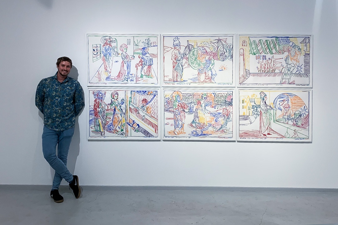 VasylSavchenko's tweet photo. I am happy to take part in the exhibition "Individual Forms. Ukrainians". in the Gallery Mutter Fourage, Wansee-Berlin. This is a collaboration with Savchenko Gallery

15 September - 19 October. Welcome!

#savchenko #contemporaryart #ukraineart #ukraineculture #printmaking #art https://t.co/ycwqpyGnmN