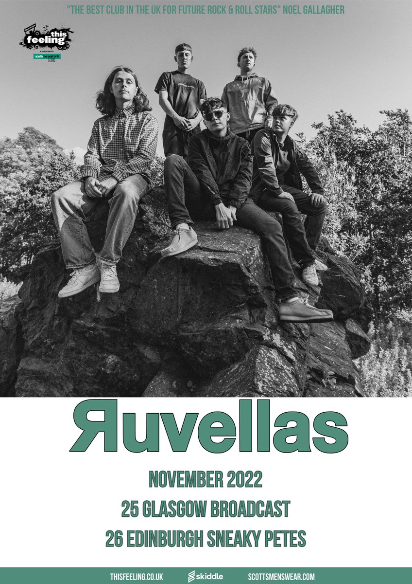 Yes ladies and gentlemen we are making our long awaited return to Glasgow and Edinburgh in November with the help of @thisfeelinghq . Tickets out at 8am tomorrow, follow the link in our bio. Supports will be announced soon. 

<a href="/scottsmenswear/">scotts</a> 
<a href="/redstripeuk/">Red Stripe UK</a>