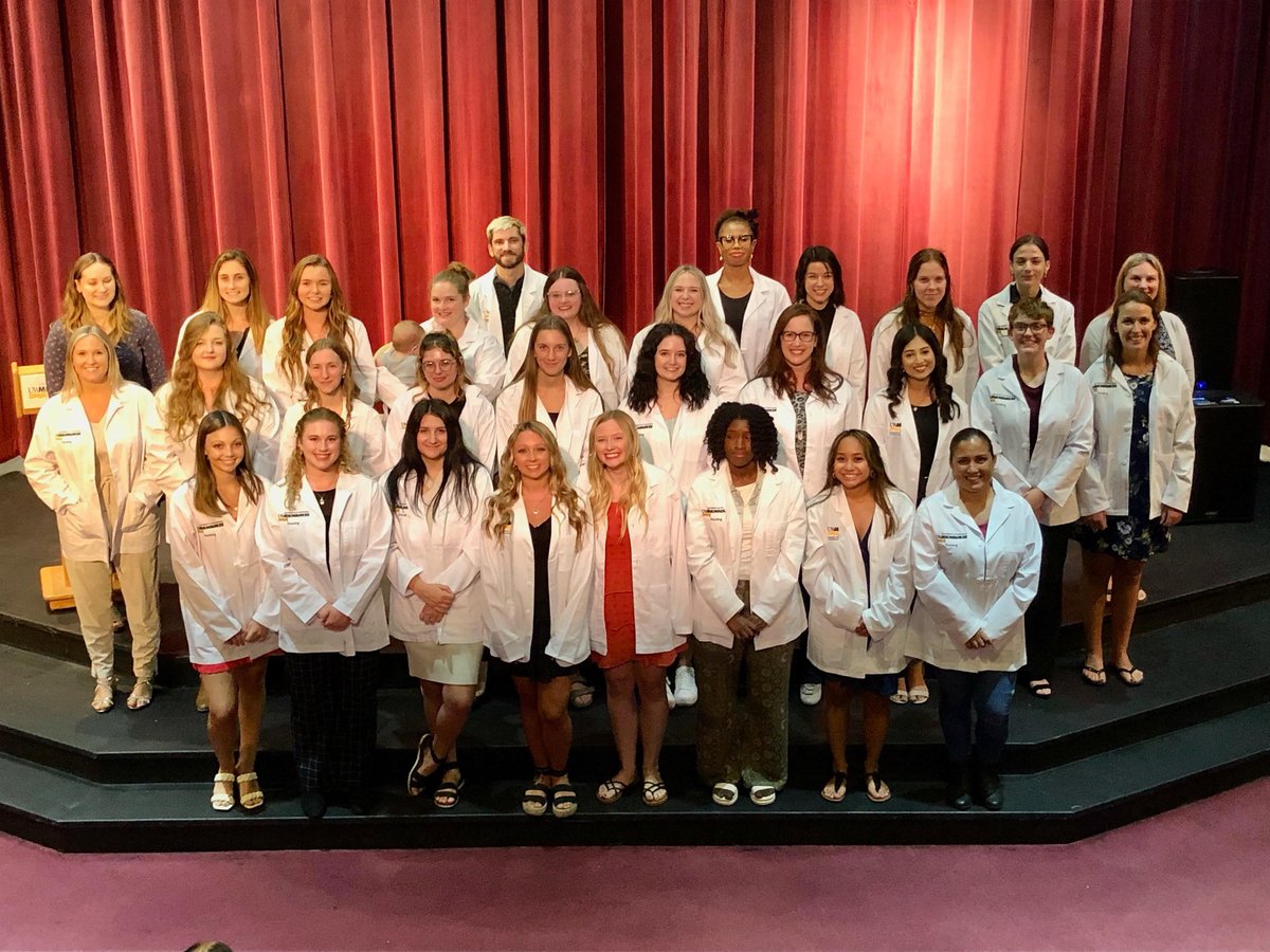 Congratulations to the #UWMatWaukesha Nursing students who just celebrated at their White Coat Ceremony! They are now part of the #UWM College of Nursing professional major. 🩺