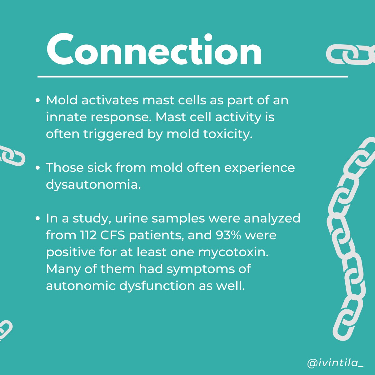 ivintila1's tweet photo. Did you know that mold can have a negative impact on your health, especially for those with #POTS, #Dysautonomia, and #chronicillness? 

Check out the images below for more info. https://t.co/UJ0rLXDRIl