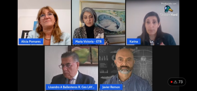 DigitalTalentL's tweet photo. ¡Y hasta aquí nuestro primer webinar! @AliciaPomares @LCCaballeroV👏

¡Gracias a los ponentes  @KarinR_2 @Javier_Remon
 y María Victoria Salcedo por vuestras palabras tan interesantes y, por supuesto, a todos los participantes! 💥

#RRHH https://t.co/G9BdTRqPgx