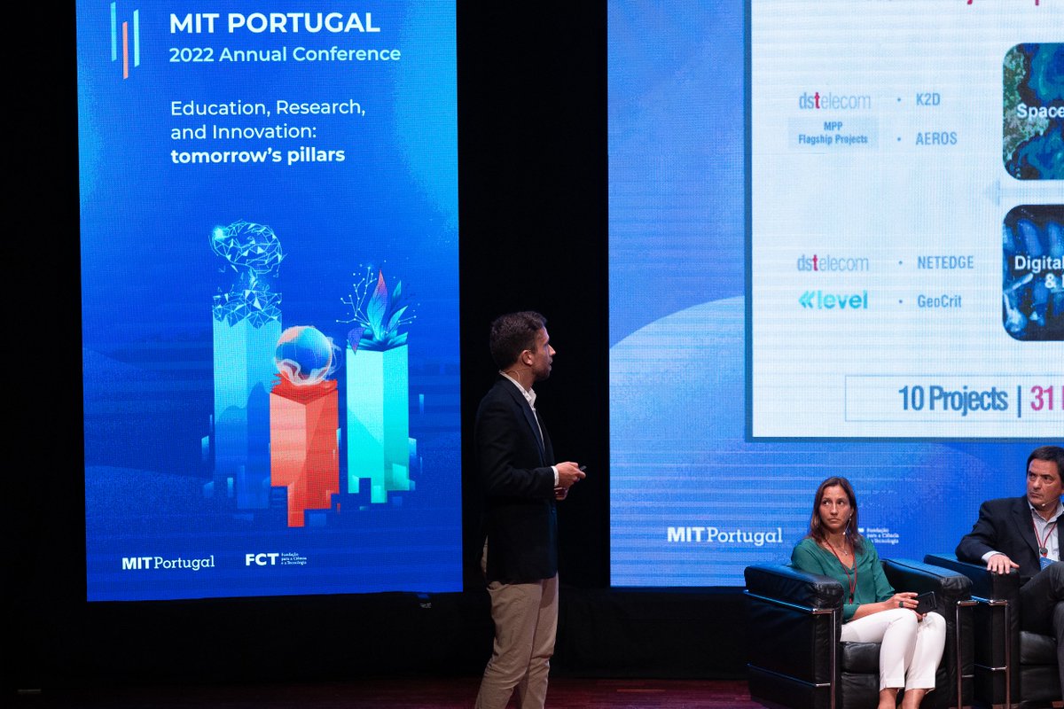 MITPortugal's tweet photo. Session #Research:The building blocks of innovation with some of the MIT Portugal Program’s past and ongoing Research Projects. Thank you for joining us and for sharing your research and contributions for national development. #MITPortugalCommunity (4/11) https://t.co/Dz62UtB8yi