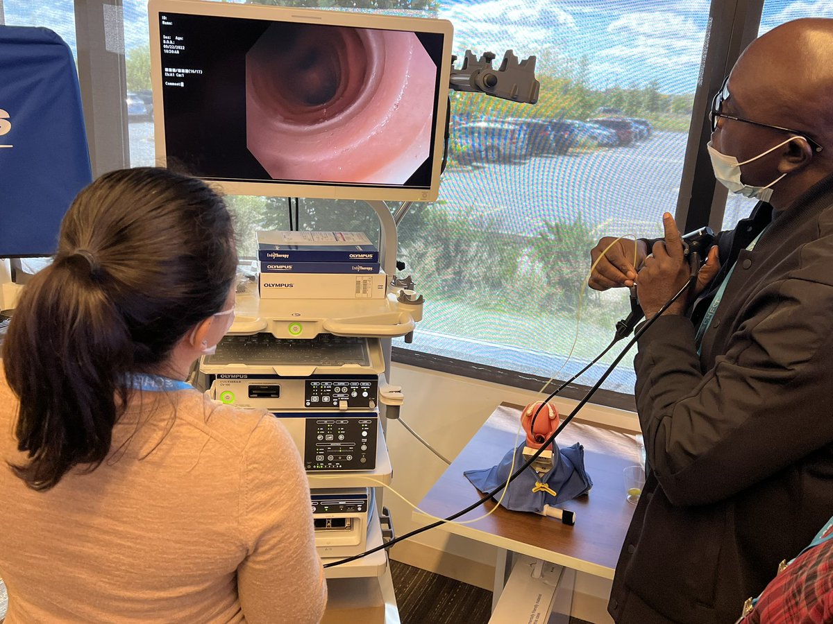 rschuch's tweet photo. Great simulation learning here @accpchest with Comp Bronch with Endobronchial Ultrasound. #meded #medtwitter @OtisBRickman #medsimulation @LauraFryeDrL @uniquesona @ummcIPdoc @ChristineArgen5 @ahalraiyes https://t.co/10ZFR9Dufx