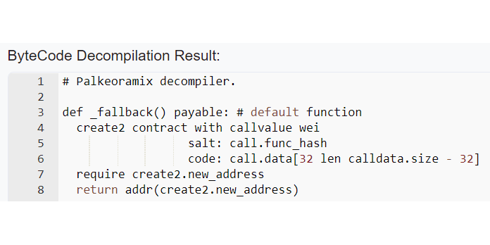deepcode's tweet image. A cross-chain CREATE2 factory is deployed at address 0x4e59b44847b379578588920cA78FbF26c0B4956C on more than 20 blockchains (mainnets and testnets)