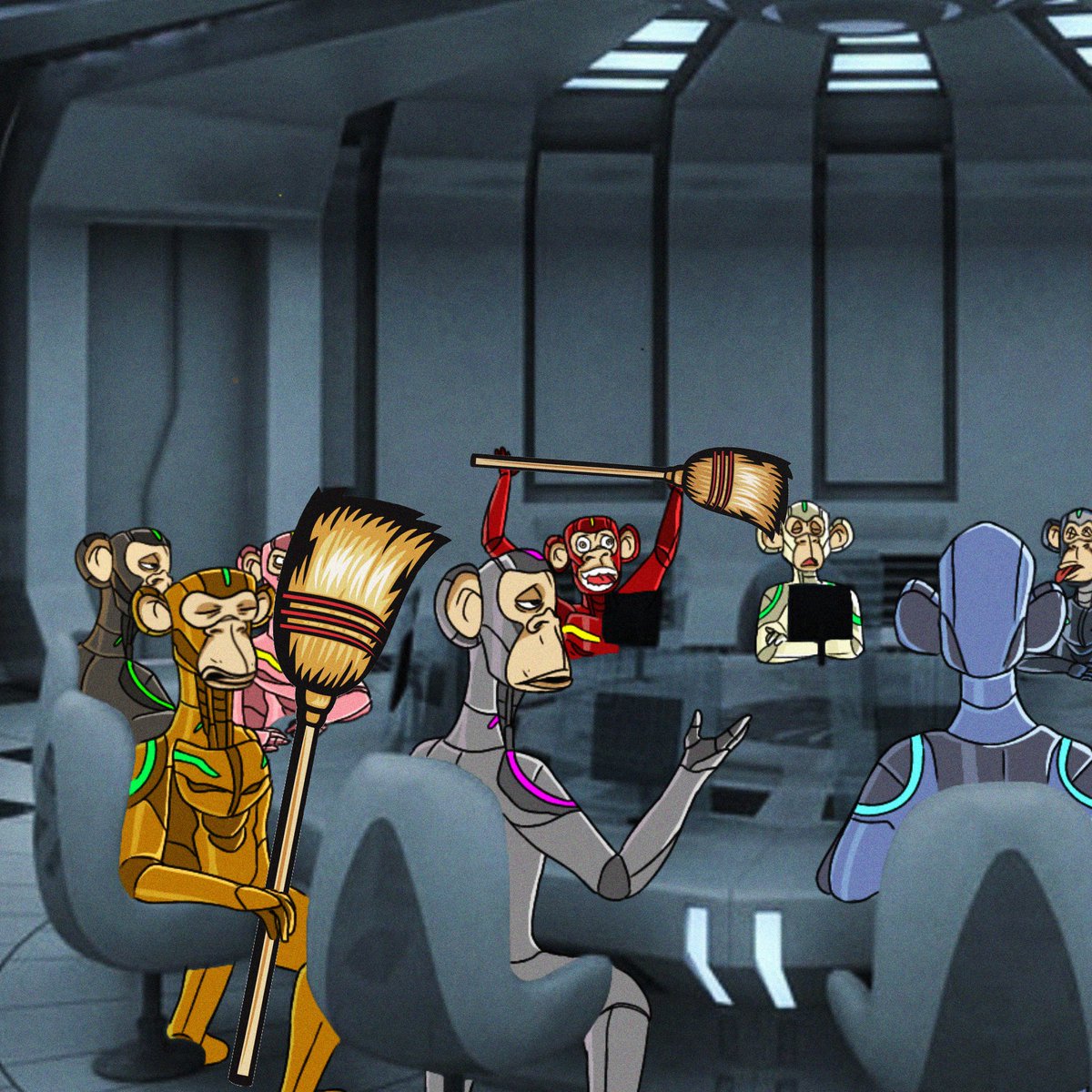 MechaApeYC's tweet photo. π§Ή Mecha Ape SWEEP Contest π§Ή
Top 10 Sweepers in the next 24 Hours will receive a Prize from the Mecha HQ, automatically checked by our database!
π₯ 1st Place: https://t.co/VwbsXF4FzL + 5x Apes
π₯ 2nd Place: 10x Mecha Apes
π₯ 3rd Place: 7x Mecha Apes
πͺ Top 10: 3x Mecha Apes https://t.co/MgeIgQNKxf