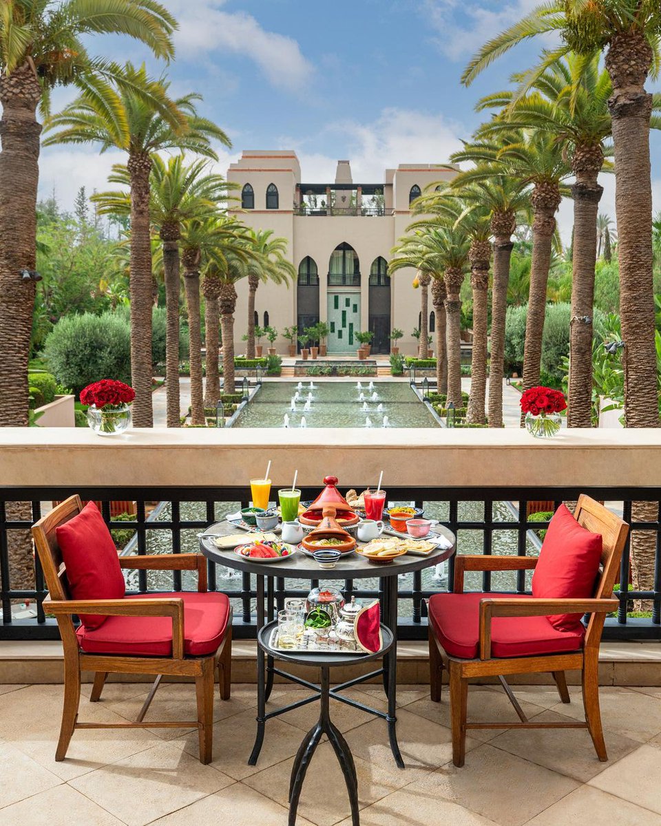 We've officially found the perfect breakfast spot and it comes with unbelievable views of Marrakech's beauty. ☕ Who are you bringing to have coffee with here? 
📷 by <a href="/louiscannell/">Louis Cannell</a> (Instagram account) #visitmorocco #morocco