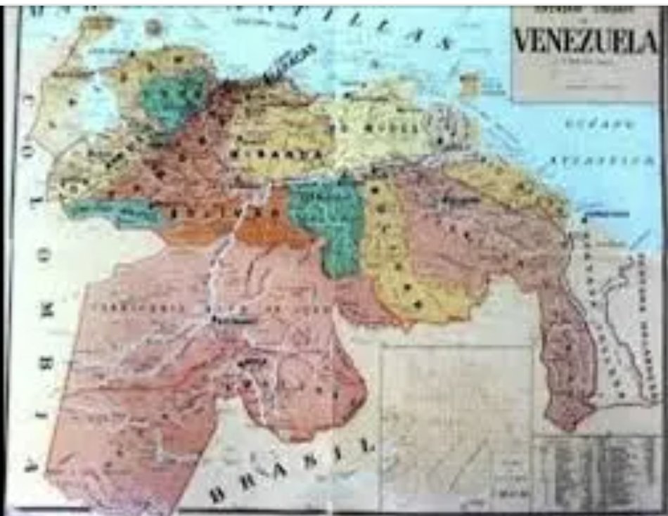 MariaesPueblo's tweet photo. ESEQUIBO:Nuestra condición d Nación-Estado está regida por el glorioso pasado histórico,antes y después d la conformación política-administrativa d Capitanía Gral d Venezuela, 08/09/1777, este Justo Título, Cédula Real d Carlos III, (iuris et de iure/no cabe prueba en contrario) https://t.co/lRcCf9sajF