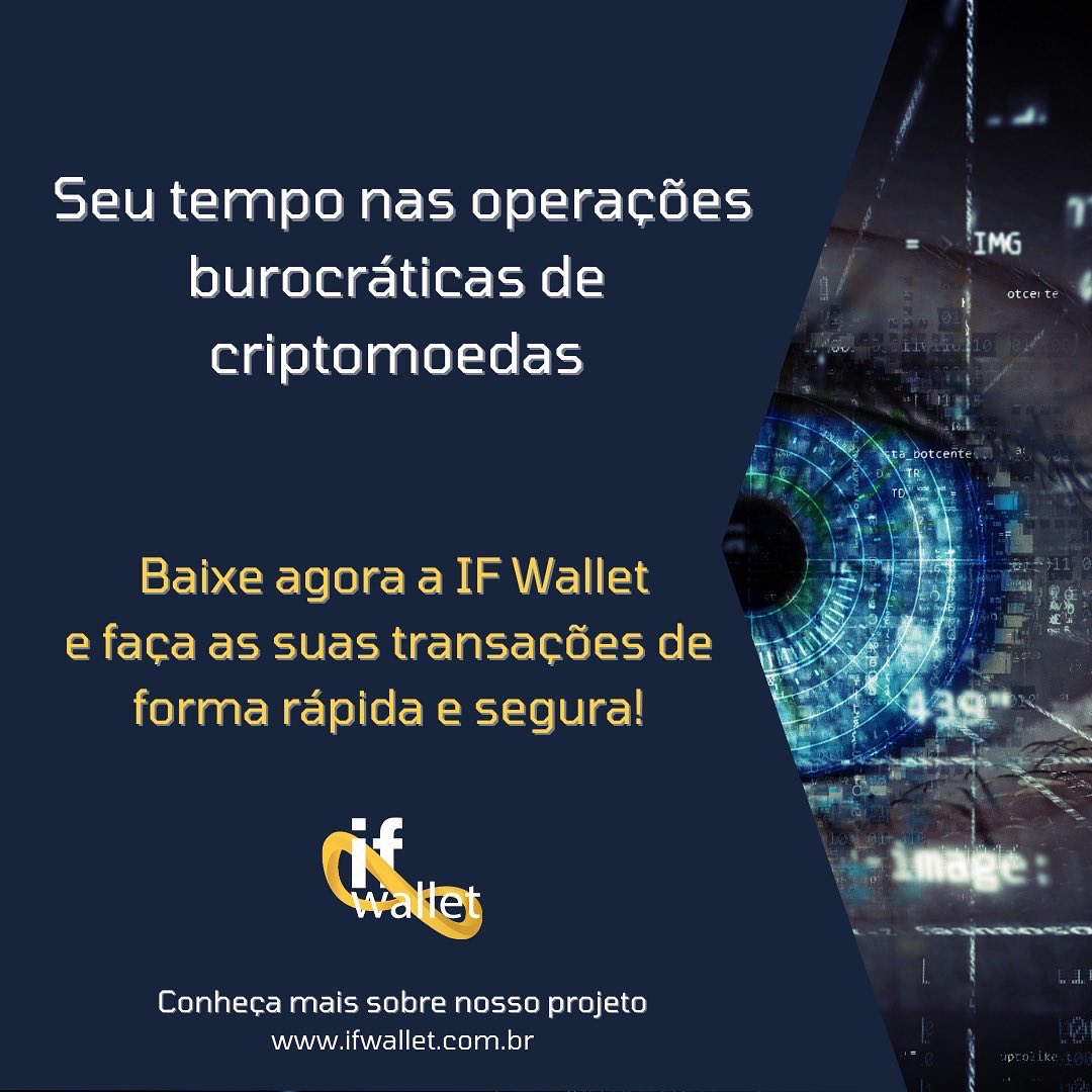 Já pensou em transferir, receber e trocar suas criptomoedas via PIX de forma rápida e segura? 🤩
Na If Wallet você consegue!
Não perca mais tempo e baixe o aplicativo através do link da bio!
ifwallet.com.br