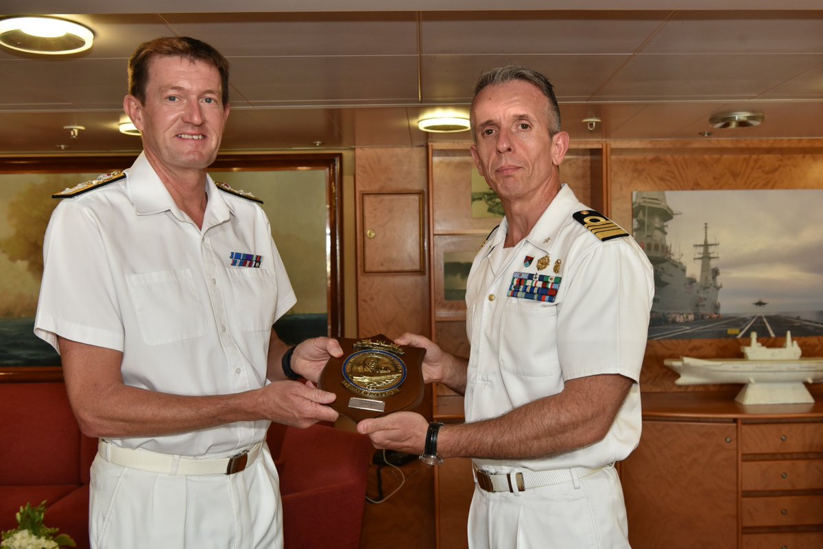 STRIKFORNATO's tweet photo. Strengthening Cooperation! 🤝
#STRIKFORNATO Command visited CINCNAV, the 🇮🇹 @ItalianNavy Fleet HQ, and ITS #CAVOUR that was recently, and for the first time in history, under @NATO command conducting #NeptuneShield 22 Vigilance Activity.

👉 https://t.co/pLyLdQ6G6i

#WeAreNATO https://t.co/ygOQPKjIvD
