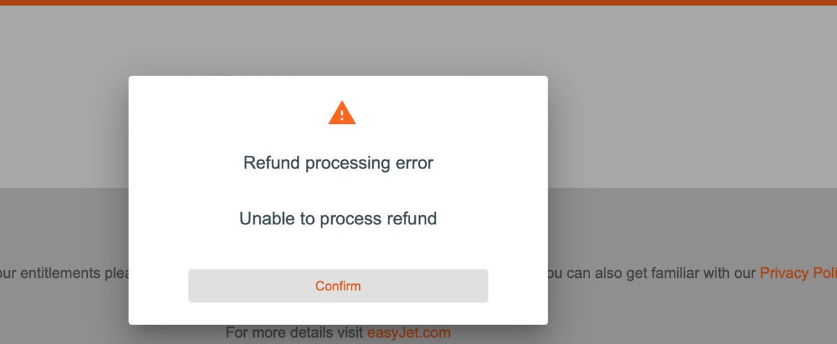CatYoungLtd's tweet photo. Why is it that I cannot get a refund @easyJet after you cancelled my flights? https://t.co/EzxOn5bAFG